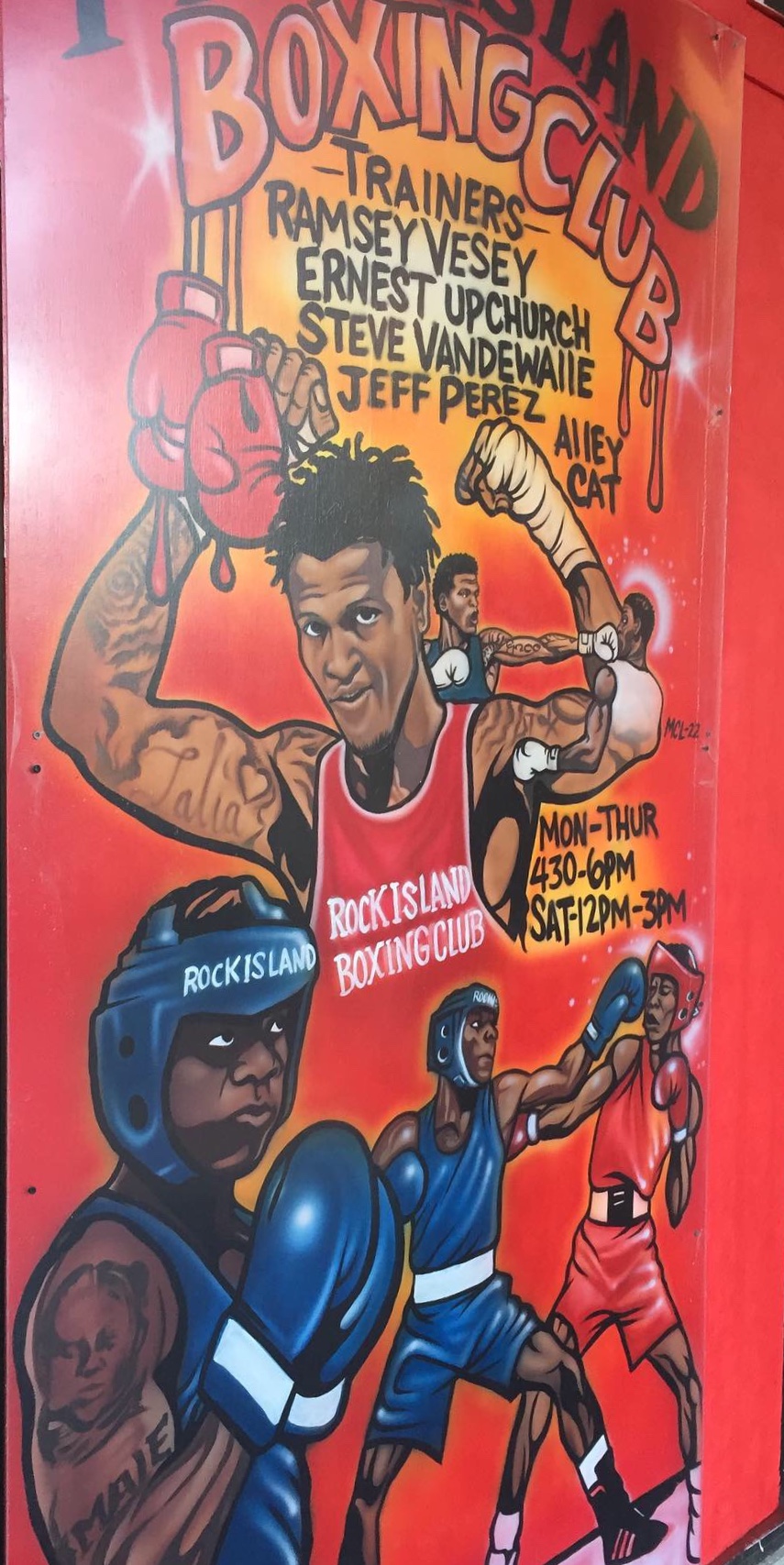 rock-isnald-boxing-club-sign